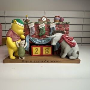 Vintage Michel & Company Classic Pooh Countdown Christmas Calendar